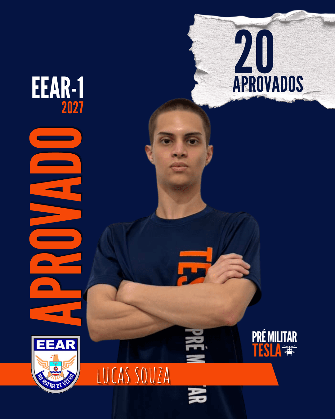 Lucas Souza — Aprovado na EEAR